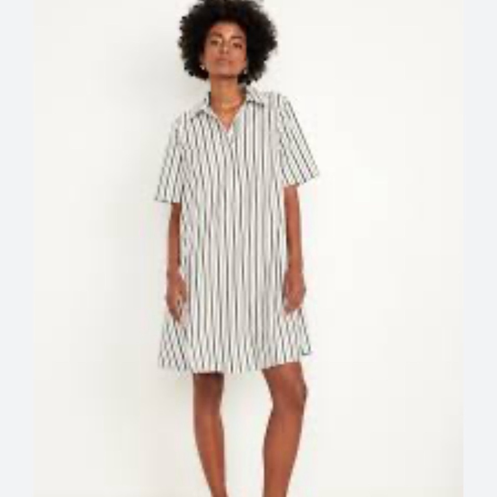 Old Navy stripe dress collar XL